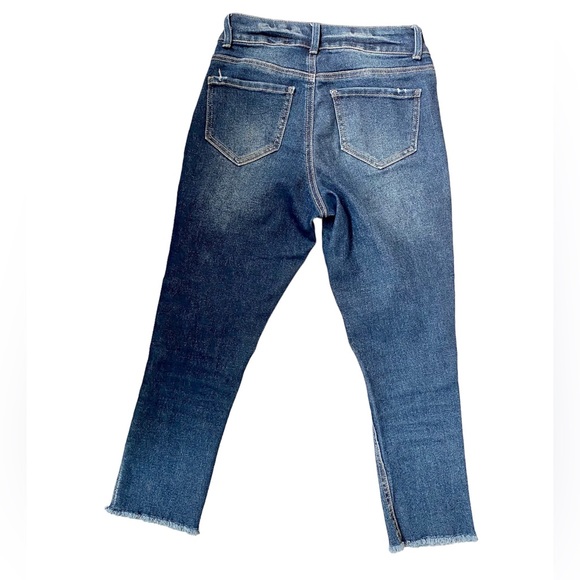 NOBO Distressed, Cropped, High Rise Jeans, Size 5 - Picture 2 of 11